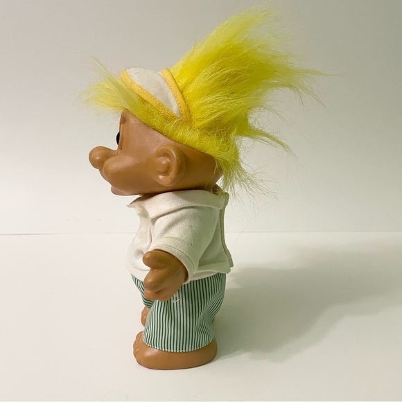 Vintage Russ Trolls Golf Pro Troll dressed with Golf Club Outfit Visor - Picture 5 of 16